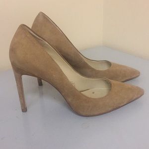 Zara Basic Nice Leather Suède Pumps Size US 7